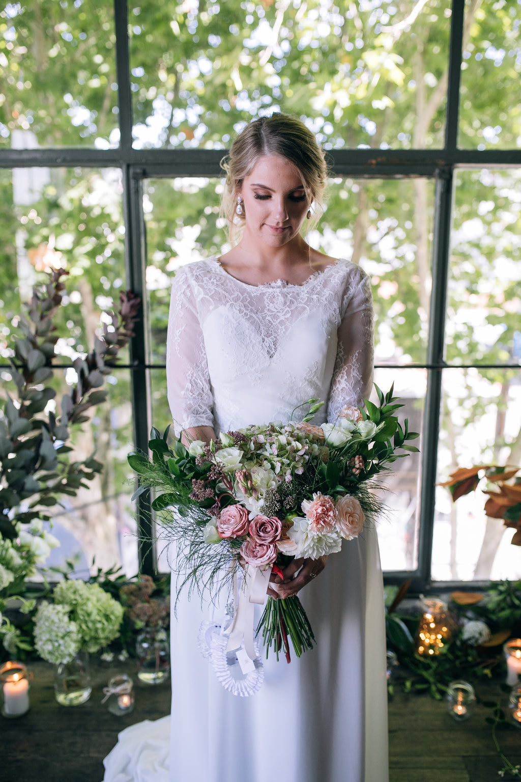 Bridal bouquet Studio Green Melbourne wedding florist