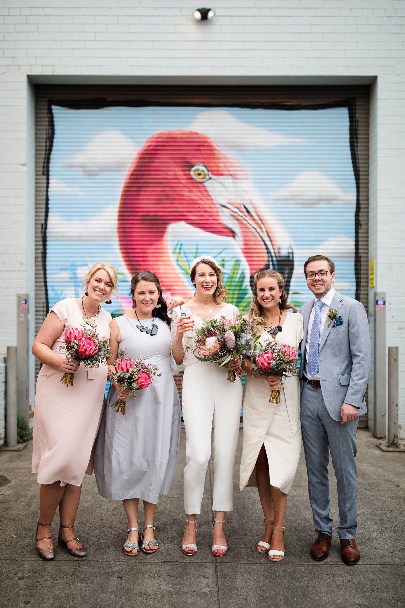 Native Bridesmaid bouquet Studio Green Melbourne florist